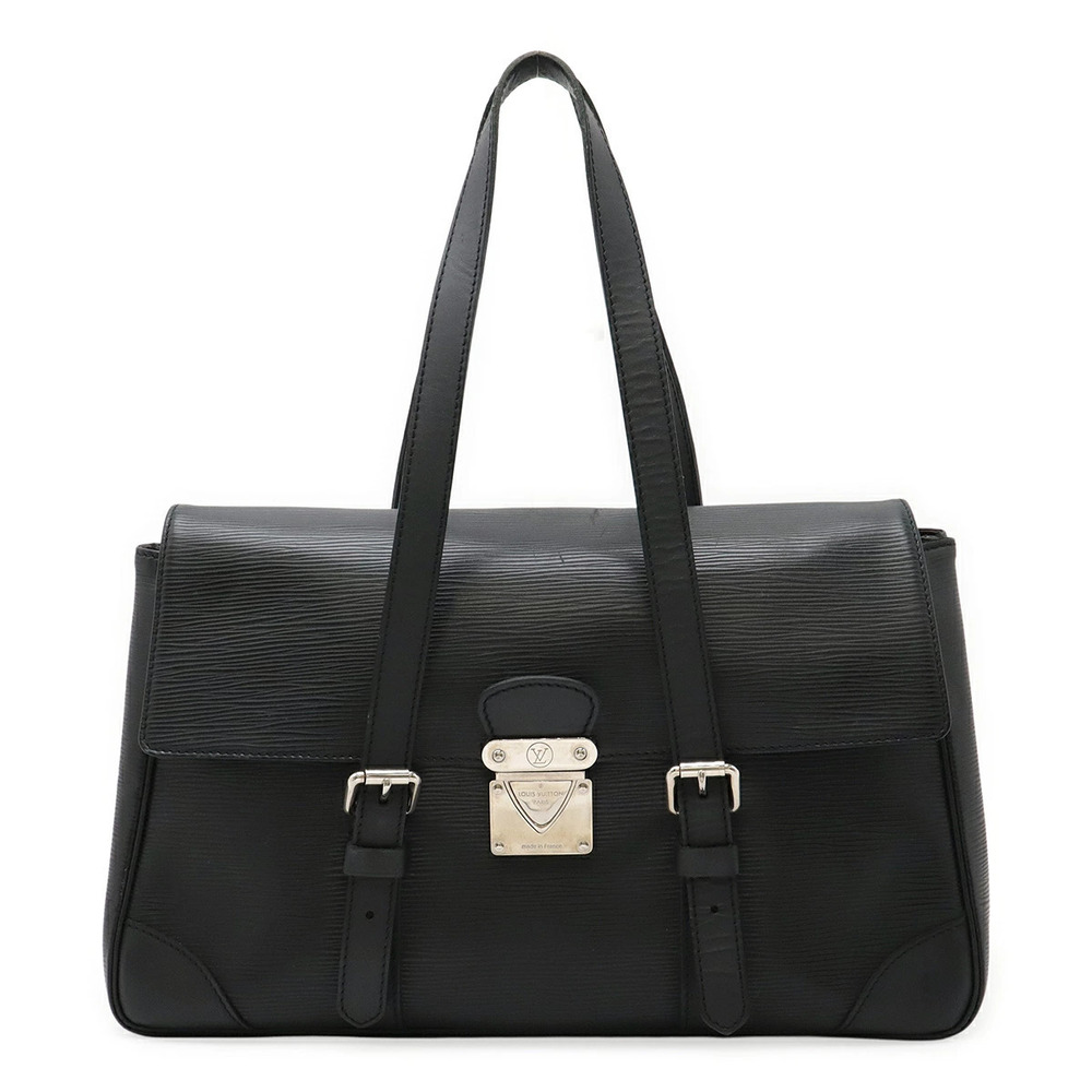 LOUIS VUITTON Epi Segur Shoulder Bag Hobo Leather Noir Black